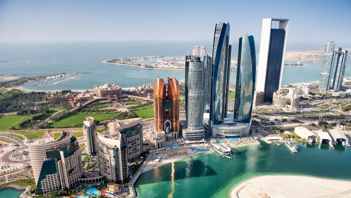 Famous buildings in Abu Dhabi