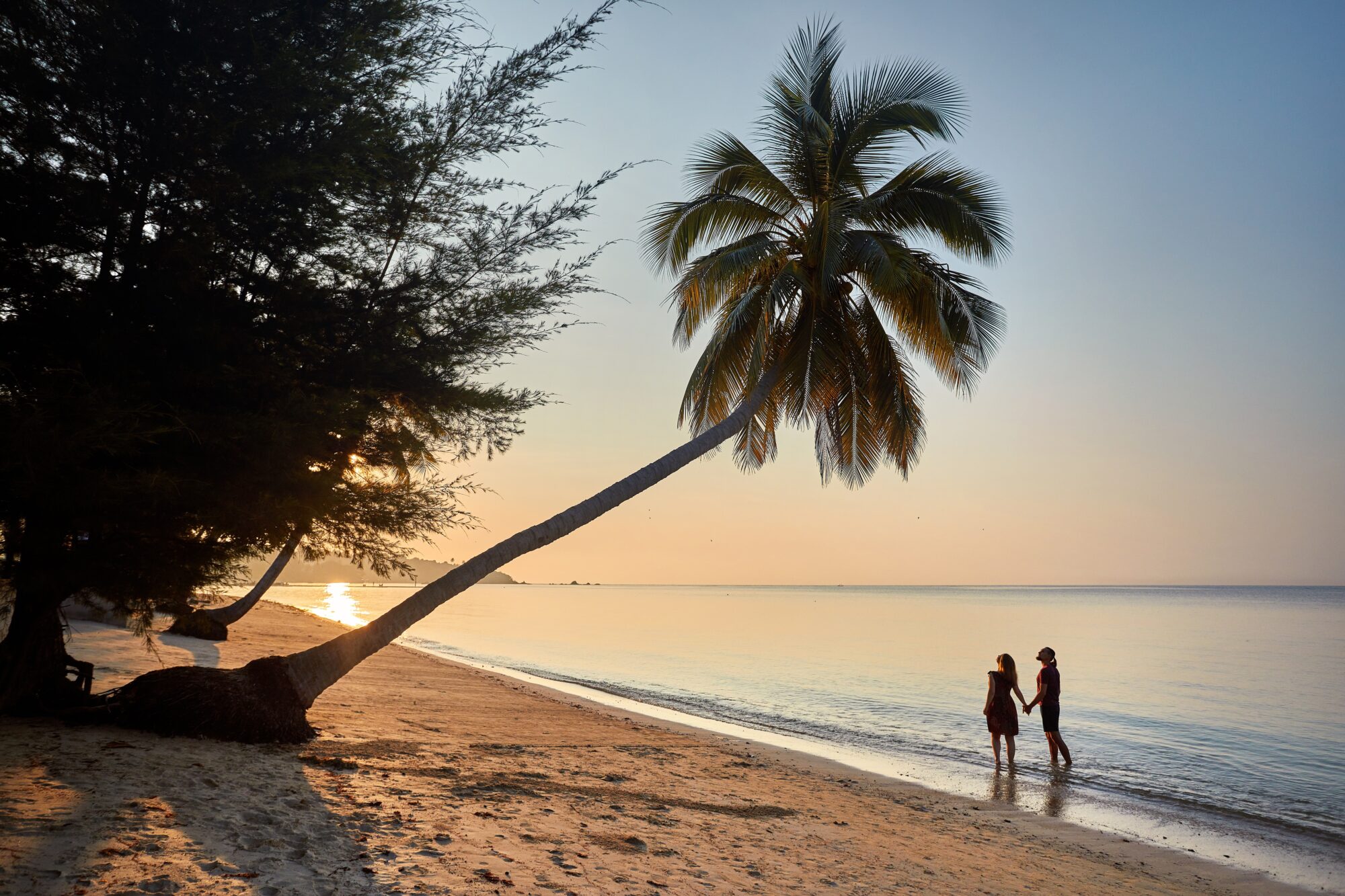 A Couple on the beach