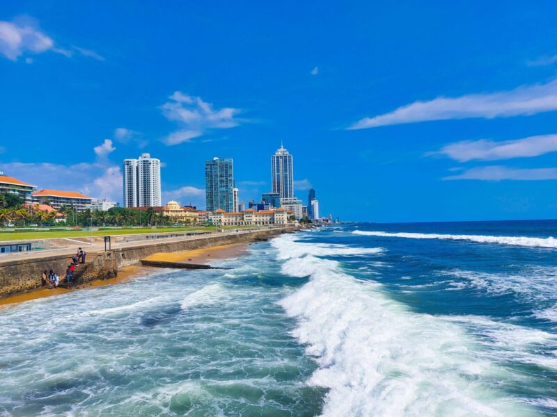 Colombo beach side